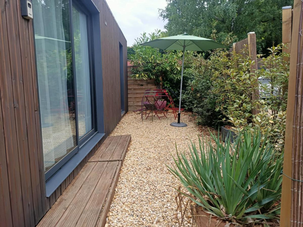 Studio De Jardin "Le Temps D Une Pause" Jusqu'A 4 Personnes En Face Du Beaujolais - Climatisation Et Borne Recharge Vehicule Electrique Montmerle-sur-Saone Exterior foto